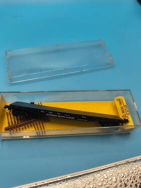 44041 Micro-trains Line Mtl Kadee Souther Pacific 50ft Side Mount Brakewhl Flat Car Rare