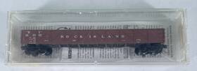 187500 Micro-trains Line Mtl 61010 Rock Island Ri 50 Foot Composite Gondola L/n