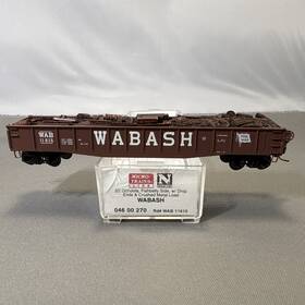 04600270 Micro-trains Line Mtl 695140026685 Wabash 11615 Gondola Factory Weathered Fw
