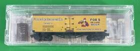 05800200 Micro-trains Line Mtl 695140048212 Peter Fox Brewing Co Nadx 4751 Wood Refrigerator Car