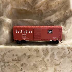 39305 Micro-trains Line Mtl 73050 Chicago Burlington And Quincy Cb&q 40 Boxcar #39305