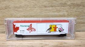 07700161 Micro-trains Line Mtl 77161 Nunavut Territory 50 Inch Boxcar N Scale