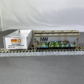 09244050 Micro-trains Line Mtl 92050 Norfolk Western Nw 180790 Fw Factory Weathered