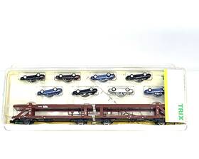 15357 Minitrix N-scale Auto Carrier Autotransportwagen Porsche Beladung Ln/box