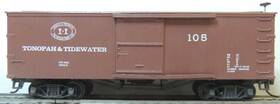 3064 Model Die Casting Mdc Tonopah And Tidewater 36ft Wood Boxcar Rtr Kds Car # 105 Item