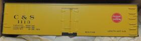 1113 Model Die Casting Roundhouse 3110 Mdc Colorado And Southern 36ft Wood Reefer Car Mib # Item