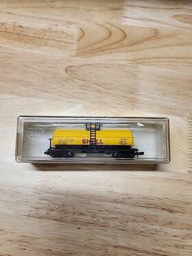 1105 Model Power 037135034167 Shell Sccx 3416 Tank N Scale Freight Car