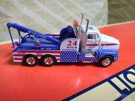 30002 Model Power Diecast Blue Angel Wrecker Tow Truck Ho 1/87