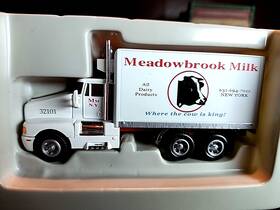 T-600 Model Power 32101 Meadow Brook Milk Delivery Truck Ho 1/87 Cab White Built