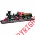 Mpc818 04 Round 2 New General Locomotive 1 25 Model Kit Famous Civil War Train Museum Quality 841110173792