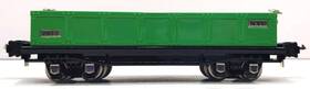 11-70011 Mth O Gauge 2812 Gondola Car Green With Nickel Ex