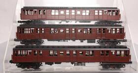 20-2675-3 Mth O Bmt 2500 Series 3-car Subway Set Add-on Non-powered Of 3
