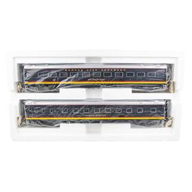 20-66039 Mth 2-car 70ft Streamlined Sleeper/diner Passenger Train Car Set
