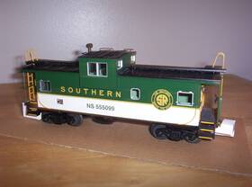 20-91393 Mth Train Premier #20-91393 Southern Car#555099 Extended Vision Caboose