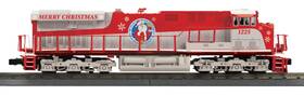 30-21157-1 Mth Santa Claus Holiday Christmas Locomotive And Box Cars With Led Lights