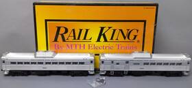 30-2144-1 Mth O Gauge Baltimore And Ohio Rdc Budd Car Set With Ps1 Ln/box