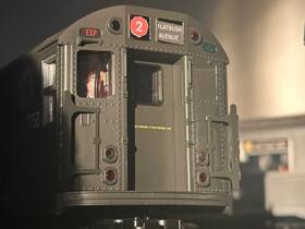 30-244-3 Mth O Gauge Railking Nyc Mta R26 Non-powered 2 Car Subway Set 7750 And 7751 Green