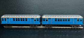 30-2760-3 Mth 30-2760 Nyc Mta Blue Q Type Non-powered Subway Car Add-on Set Of Two