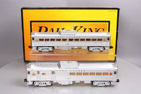 30-2843-1 Mth O Long Island Rdc Budd Car Set With Ps2 Of 2 Ln/box