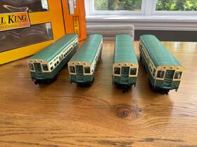 30-2889-1 Mth O Gauge Chicago Cta 6200 Series 4-car Subway Set With Ps 2.0