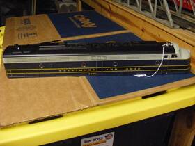 30-2911-1 Mth Railking B And O E-8 A Diesel Engine Shell Only Cab 5793