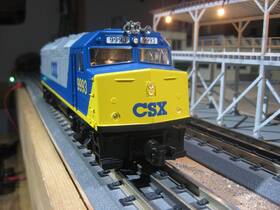 30-4034-1 Mth Rail King Csx F40ph Diesel Engine With Proto 2.0