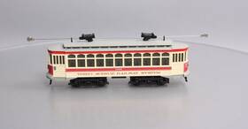 30-4062-0 Mth O Ny Transit Brill Semi-convertible Trolley With Locosound Ex