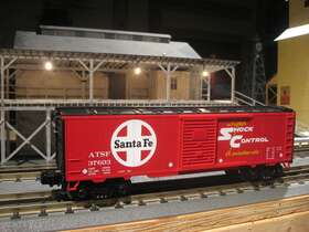 30-4088-0 Mth Rail King Santa Fe Single Door Box Car # Atsf 37603 Buy It Now Listing