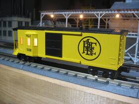 30-4097-0 Mth Rail King Pittsburgh And Lake Erie Bay Window Work Caboose # P&le 508