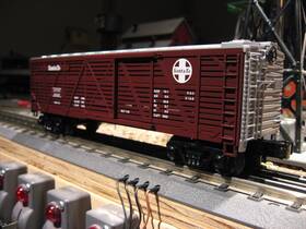 30-4119-0 Mth Rail King Santa Fe Stock Car # Atsf 26427 Buy It Now Listing