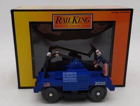 30-5190 Mth O Dnc Operating Hand Car #2020 Ex/box