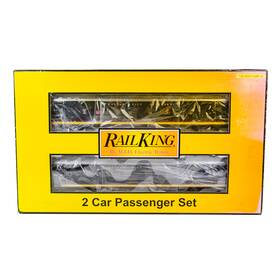 30-67493 Mth Rail King Kansas City Southern 2-car 60ft Streamlined Sleeper/diner