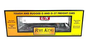 30-7008a Mth Railking Flatcar With 1 Louisville And Nashville Trailer