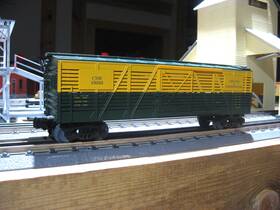 30-7109 Mth Rail King Chicago And Northwestern Stock Car # Cnw 15033