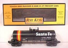 30-7323 Mth Railking Santa Fe Tank Car