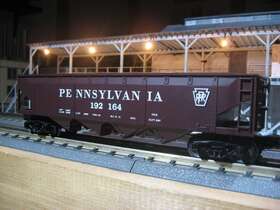 30-7508 Mth Rail King Pennsylvania 4-bay Hopper # 192164 Buy It Now
