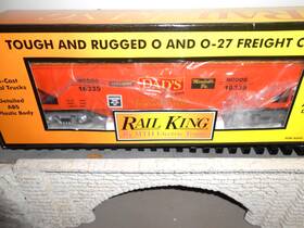 30-7539 Mth Railking Dads Pet Food 4 Bay Hopper Car