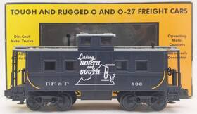 30-77038 Mth O Gauge Richmond Fredericksburg And Potomac Steel Caboose Ex/box