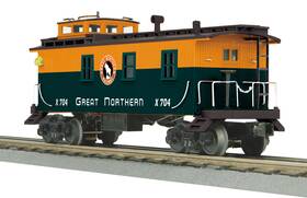 30-77253 Mth O Great Northern Woodside Caboose Ln/box