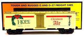30-78086 Mth Railking Hope Christmas Ale Modern Reefer Car
