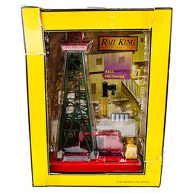 30-927 Mth Rail King # 455 Operating Oil Derrick Sunoco O Gauge Accessory