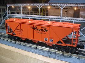 33-7508 Mth Denver Rio Grande Covered Hopper D&rgw 10985 Buy It Now Listing