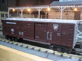 33-7703 Mth Rugged Rails Pennsylvania Stock Car # Prr 128081 Buy It Now Listing