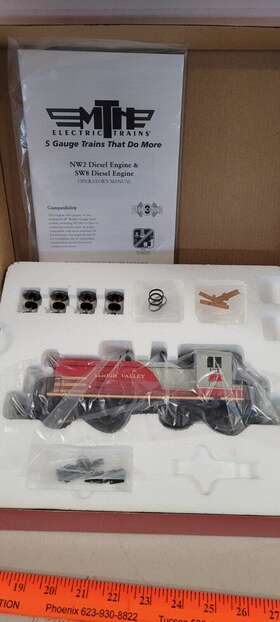 35-20050-1s Mth 35-20050-1 S Gauge Nw-2 Switcher Diesel Engine With Proto-sound 3.0 New Never Out Of Box