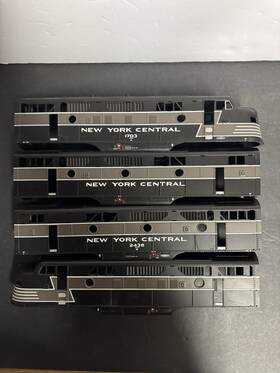 2436 Mth 4601 4 O Scale - New York Central #1703 And #2436 Abba Units Shells Only