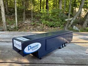 Mth 658081017945 Custom Painted Rail King Big Mo Trailer O Scale Domino Sugar