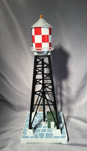 30-9029 Mth 658081018287 Rail King #193 Industrial Water Tower O-gauge With Box
