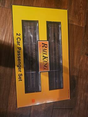 30-67203 Mth 658081089423 Pennsylvania 2-car 60ft Streamlined Sleeper/diner Set