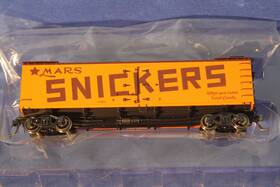 81-94007 Mth 658081275536 - Snickers R-40-2 Woodside Reefer Car Ho Scale