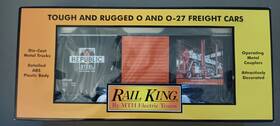 30-74690 Mth 658081316857 Rail King- 2012 Republic Steel 40ft High Cube Boxcar - #30-74690